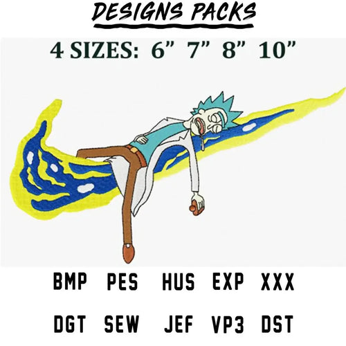 Cartoon Serie Nap Sport Embroidery Design