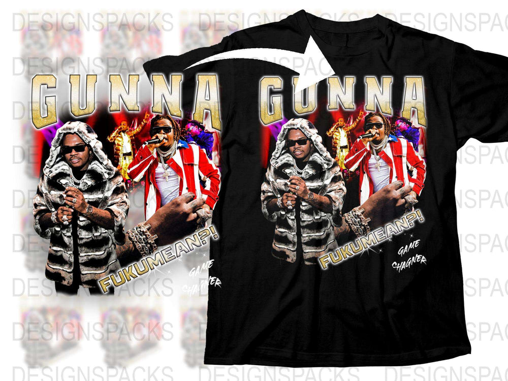 Gunna Inspired Graphic T-Shirt, Hip Hop Fashion, Street Style Tee, Music Artist Fan Merchandise