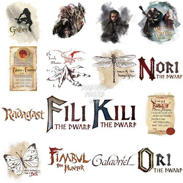 65 Movie V1 Designs Bundle Png