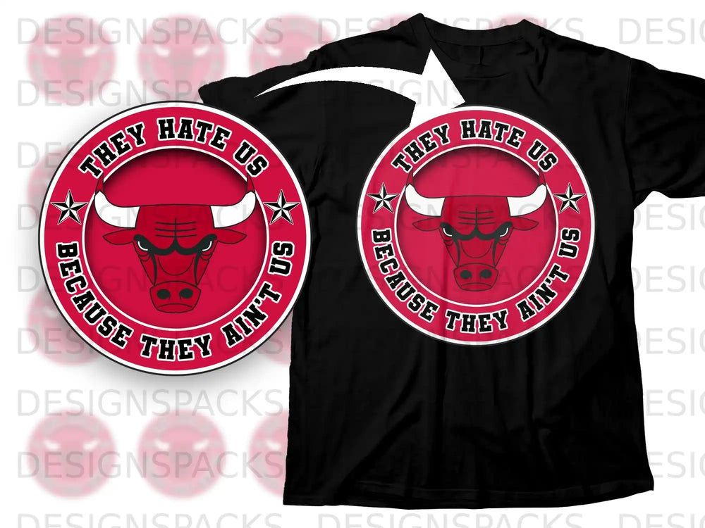 They Hate Us Because They Ain't Us Graphic Tee