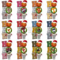 Load image into Gallery viewer, 66 NCAA College Basketball Teams Christmas Ho Ho Ho Designs Bundle PNG
