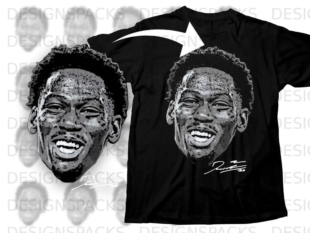 Iconic Smiling Face Graphic T-Shirt for Stylish Looks