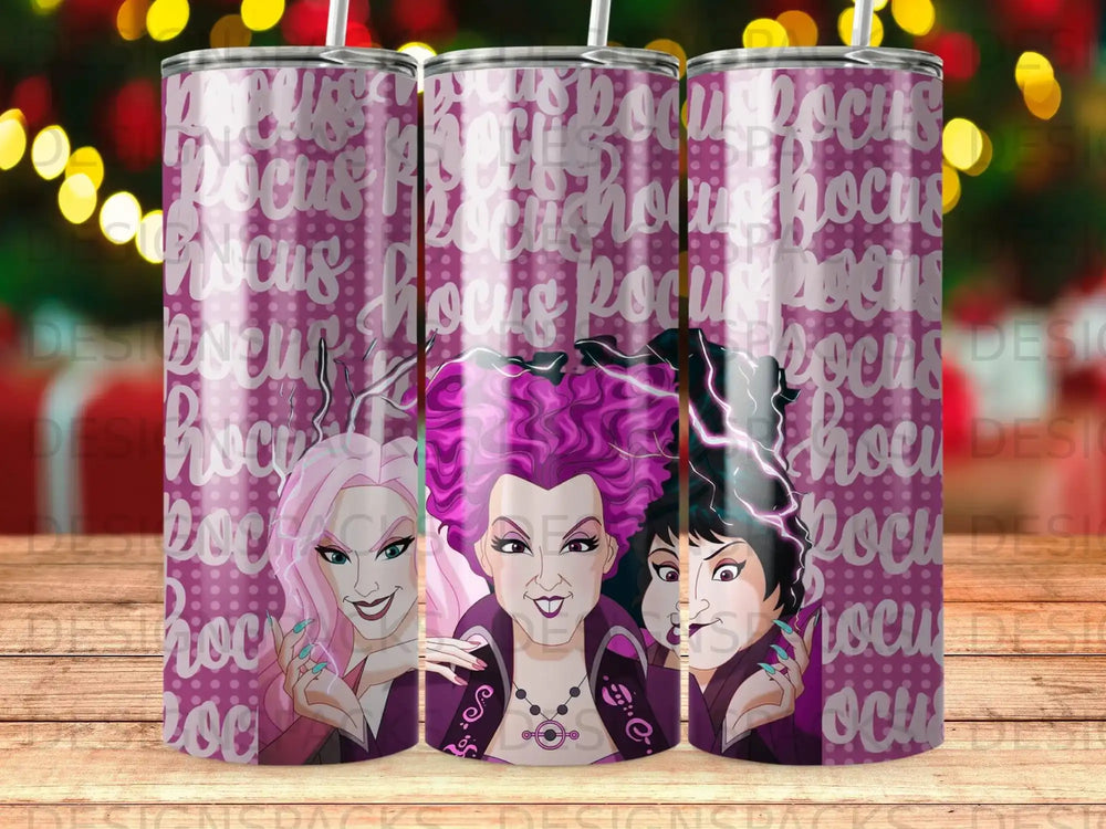 Witches Hocus Pocus Magic Lightning Tumbler product type
