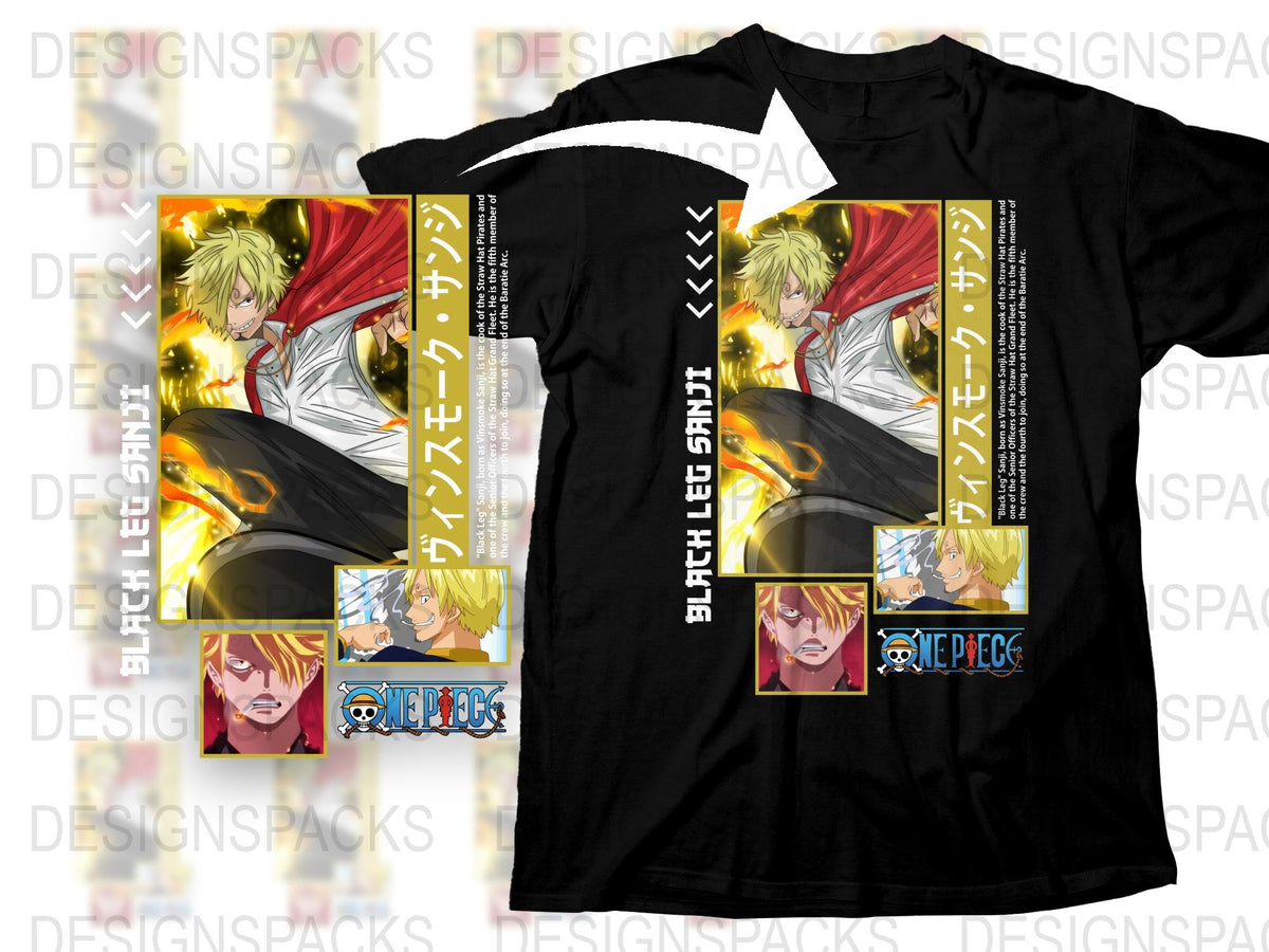 Anime Graphic T-Shirt, Trendy Manga Character Tee, Unisex Short Sleeve Shirt, Vibrant Print Top