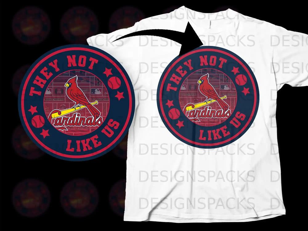 Cardinals They Not Like Us Graphic Tee