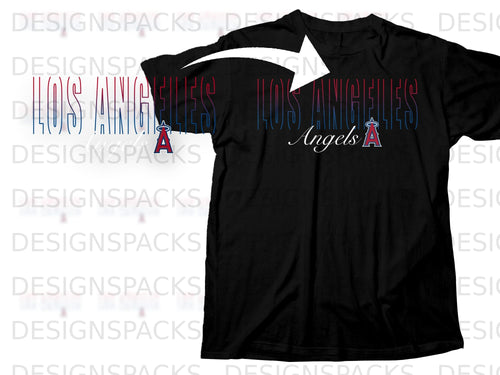 Black t-shirt with 