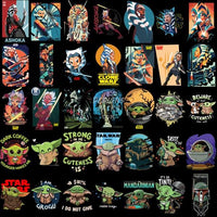 Load image into Gallery viewer, 67 Space Movie Collection Designs Bundle PNG DESIGNSPACKS
