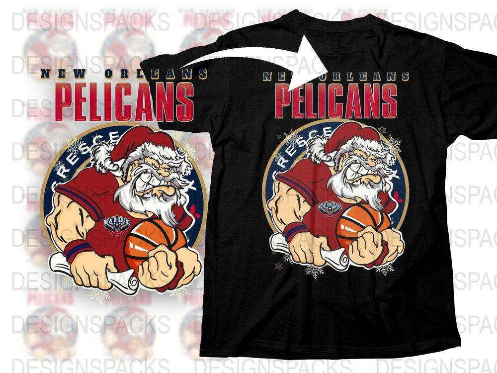 New Orleans Pelicans T-Shirt, Vintage Sports Tee, Basketball Fan Apparel, Unique Graphic Design Shirt, Cool Team Support Gear