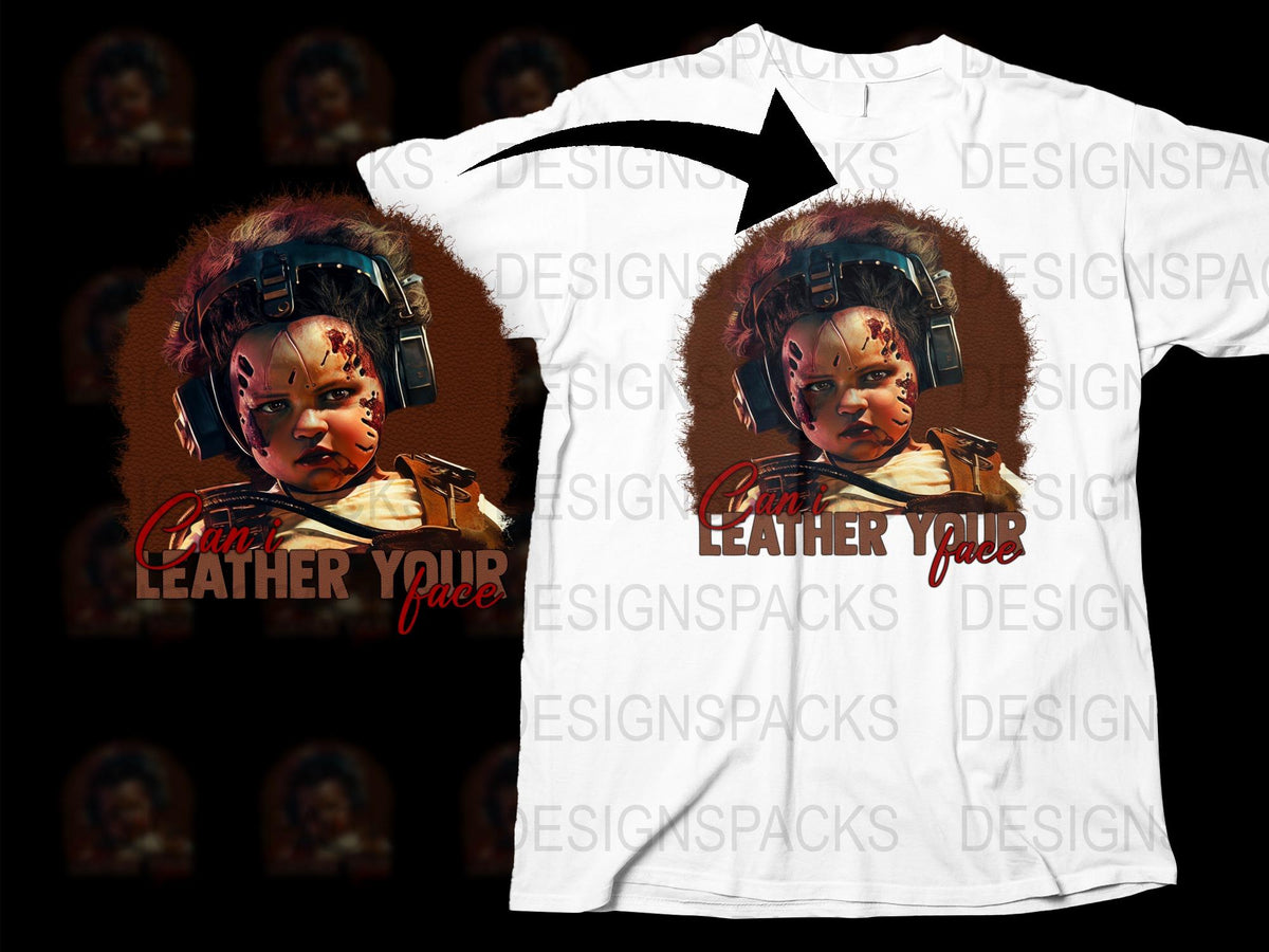 Cyberpunk Baby Graphic Tee, Cool Sci-Fi Themed T-Shirt, Unique Printed Casual Wear