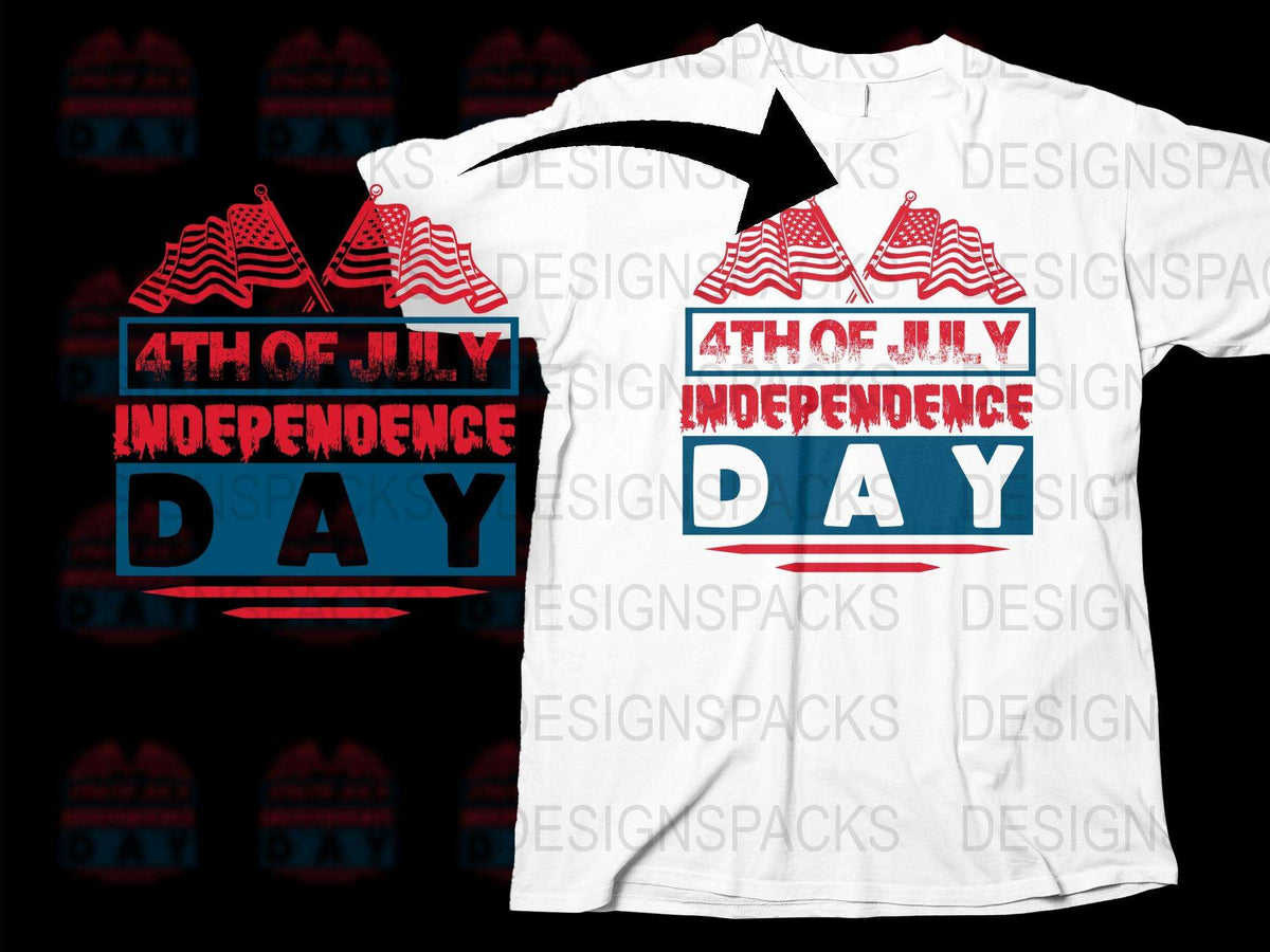 4th of July T-Shirt Independence Day Graphic Tee Patriotic American Flag Design Unisex Adult Clothing Summer Festival Outfit