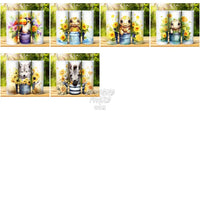 Load image into Gallery viewer, 69 Animal Bucket Sunflower Tumbler Wrap Bundle Jpg
