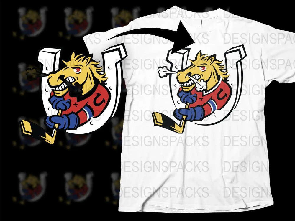 Cartoon Lion Playing Guitar Graphic T-Shirt, Cool Music Lover Tee, Unisex White Cotton Shirt