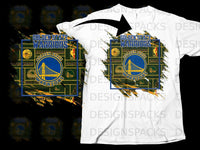 Load image into Gallery viewer, Golden State Warriors Fan Design Graphic T-shirt
