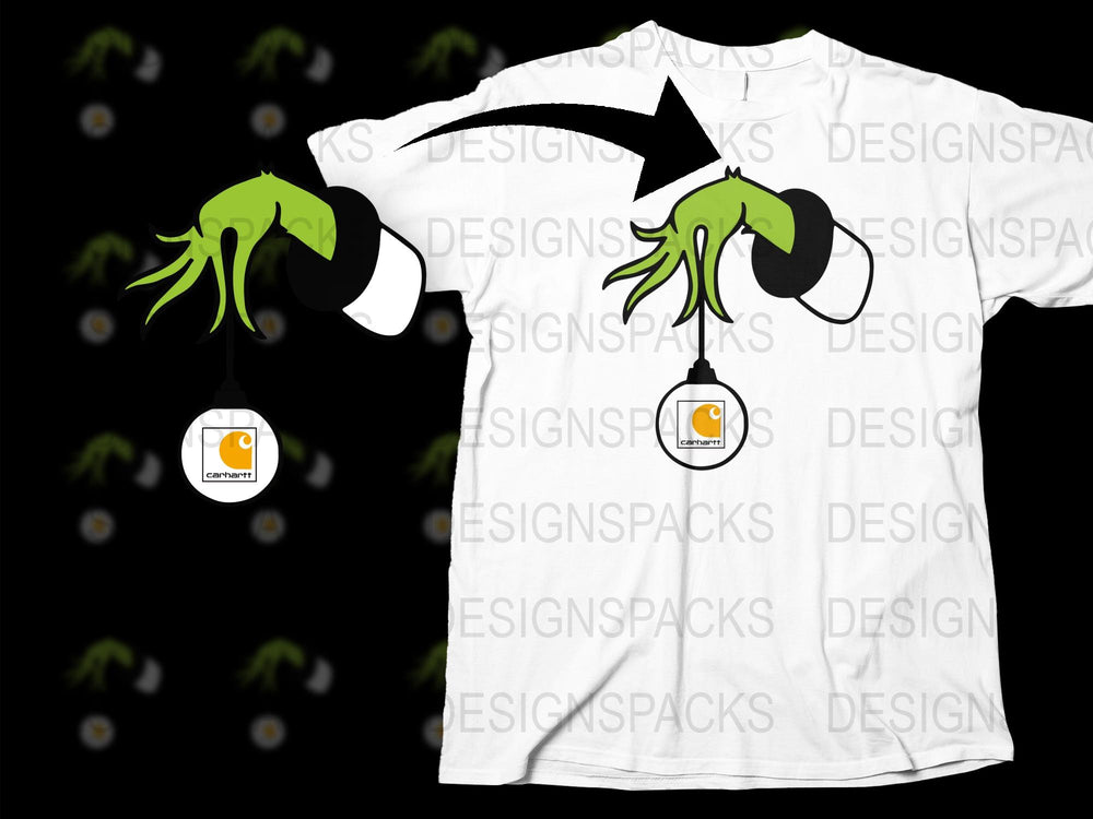 Unique Alien Hands Graphic T-Shirt, Cool Sci-Fi Design, Unisex White Tee, Space Enthusiast Apparel