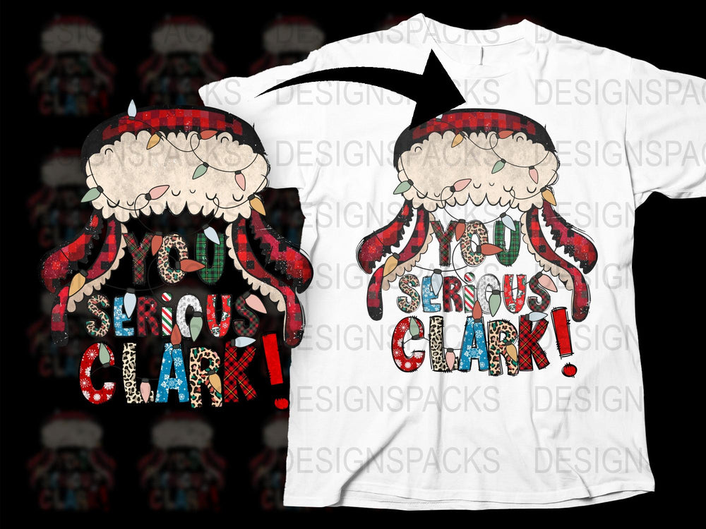 Festive Santa Claus Graphic T-Shirt, Funny Christmas Holiday Apparel, Unique Xmas Gift Idea, Casual Winter Clothing Styles