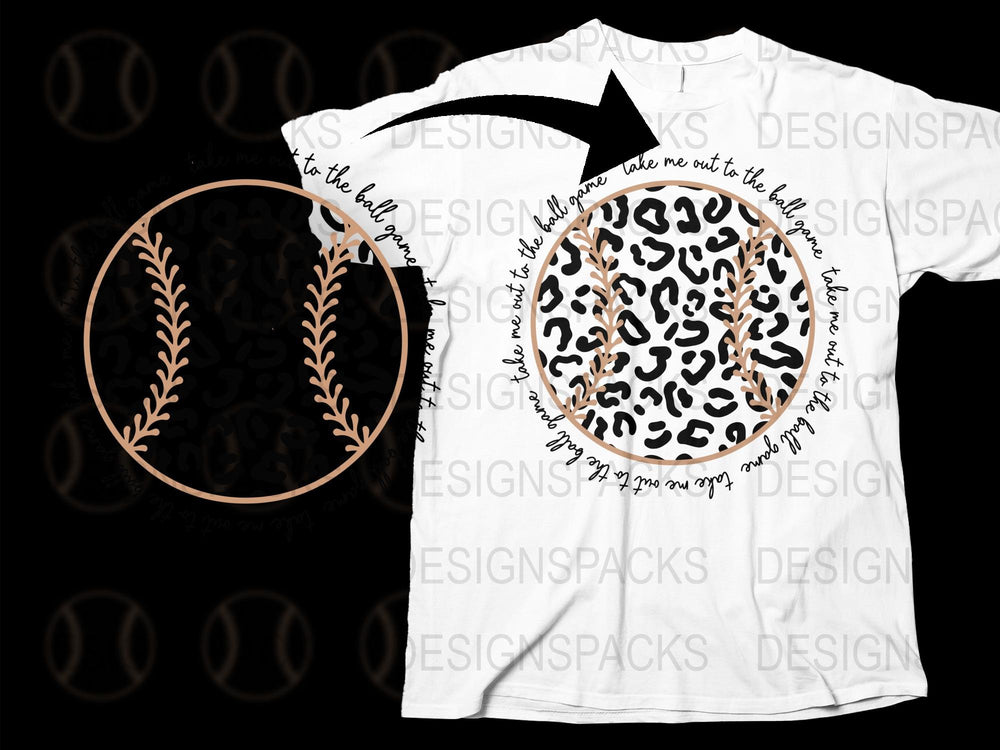 Women's Leopard Print Circle Graphic Tee, Inspirational Quote White T-Shirt