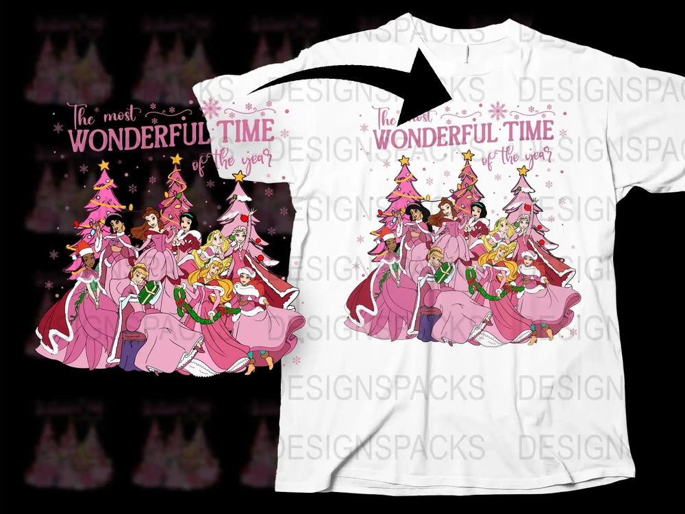 Colorful Christmas Choir T-Shirt, Festive Holiday Angels Singing, Family Holiday Apparel, Unique Xmas Gift Idea.