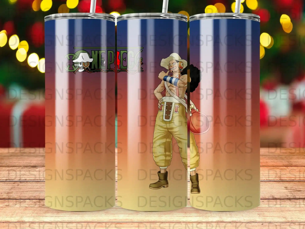 One Piece Usopp Fan Art Graphic Tumbler product type