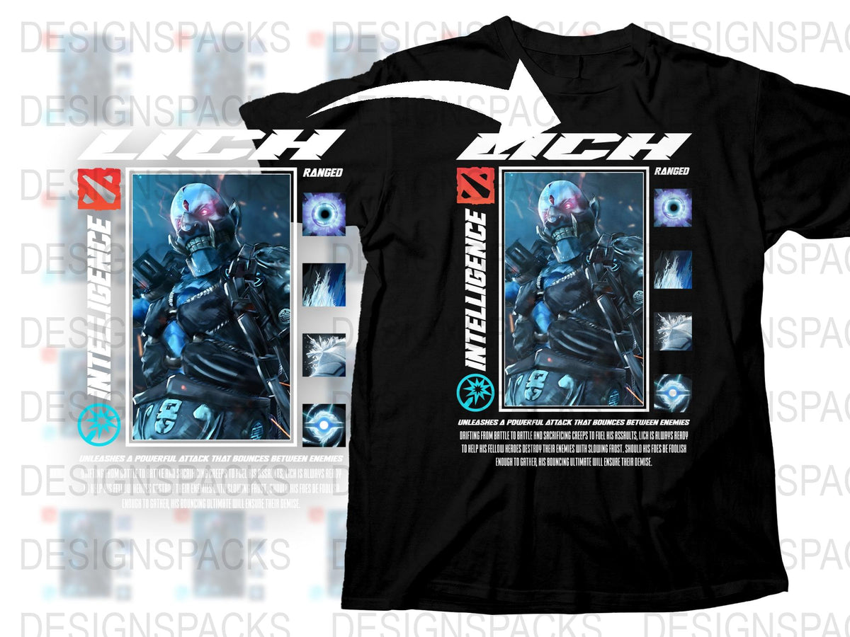 Futuristic Robot Warrior Graphic T-Shirt, Cyberpunk Style Tee, Sci-Fi Clothing, Men's Fashion, Cool Dark Blue Design