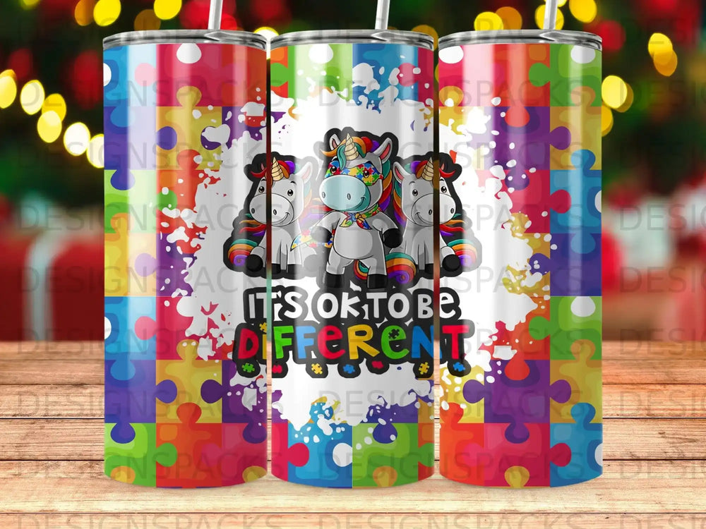 Rainbow Unicorn Puzzle It's OK To Be Different product type