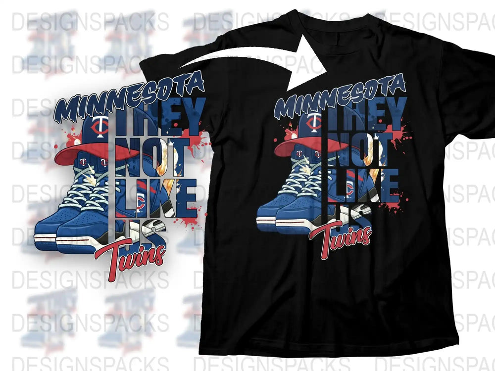 Minnesota Twins T-Shirt, Stylish Graphic Tee, Baseball Fan Apparel, Casual Sportswear, Trendy Design