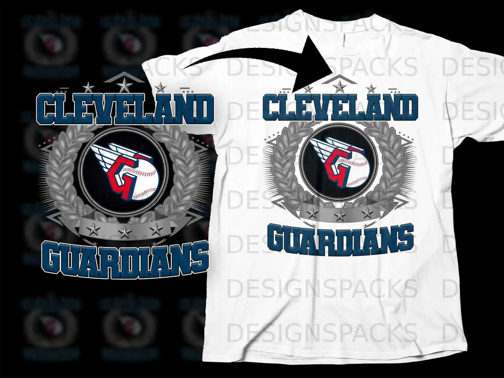 Cleveland Guardians Baseball Logo T-shirt
