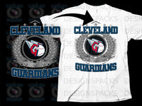 Load image into Gallery viewer, Cleveland Guardians Baseball Logo T-shirt
