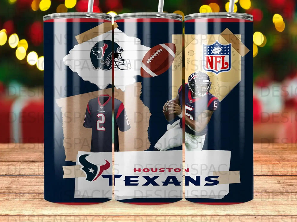 Houston Texans NFL Football Design Tumbler product type