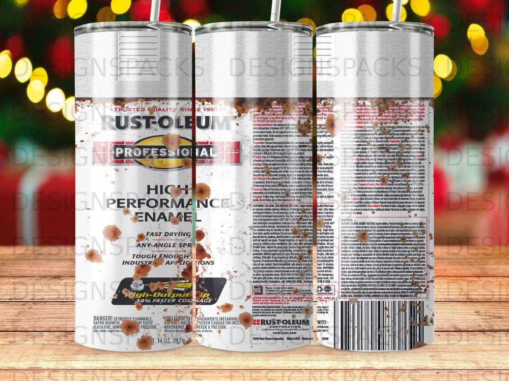 Rust-Oleum Professional High Performance Enamel spray paint can