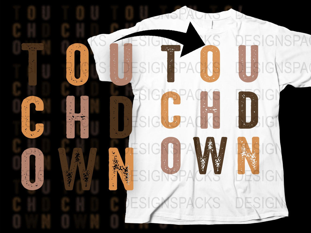 Urban Style 'Tou Tou Chd Chd Own' Print T-Shirt, Fashionable Graphic Tee for All Ages