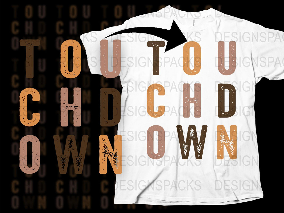Urban Style 'Tou Tou Chd Chd Own' Print T-Shirt, Fashionable Graphic Tee for All Ages