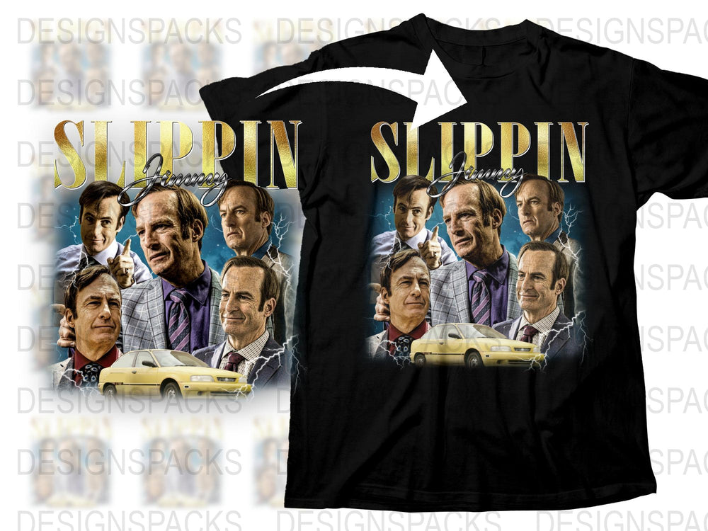 Better Call Saul Slippin' Jimmy Graphic T-Shirt, Vintage Style Tee, Saul Goodman, Lawyer Design, Fan Gift