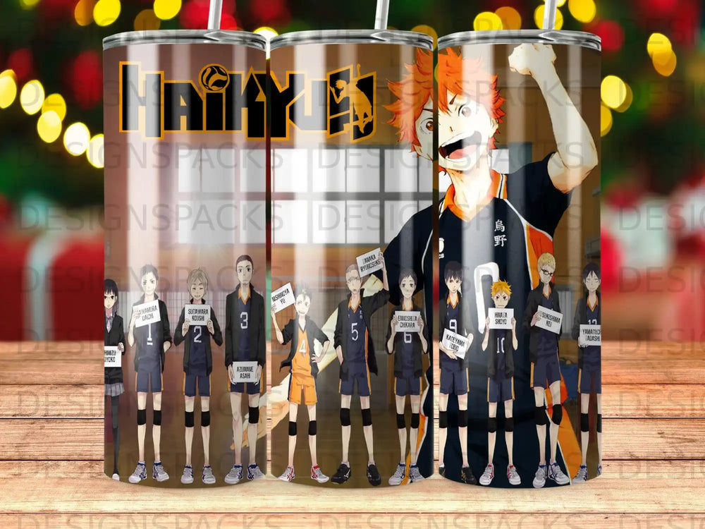 Haikyuu Hinata Shoyo Kageyama Tobio Karasuno Tumbler product type