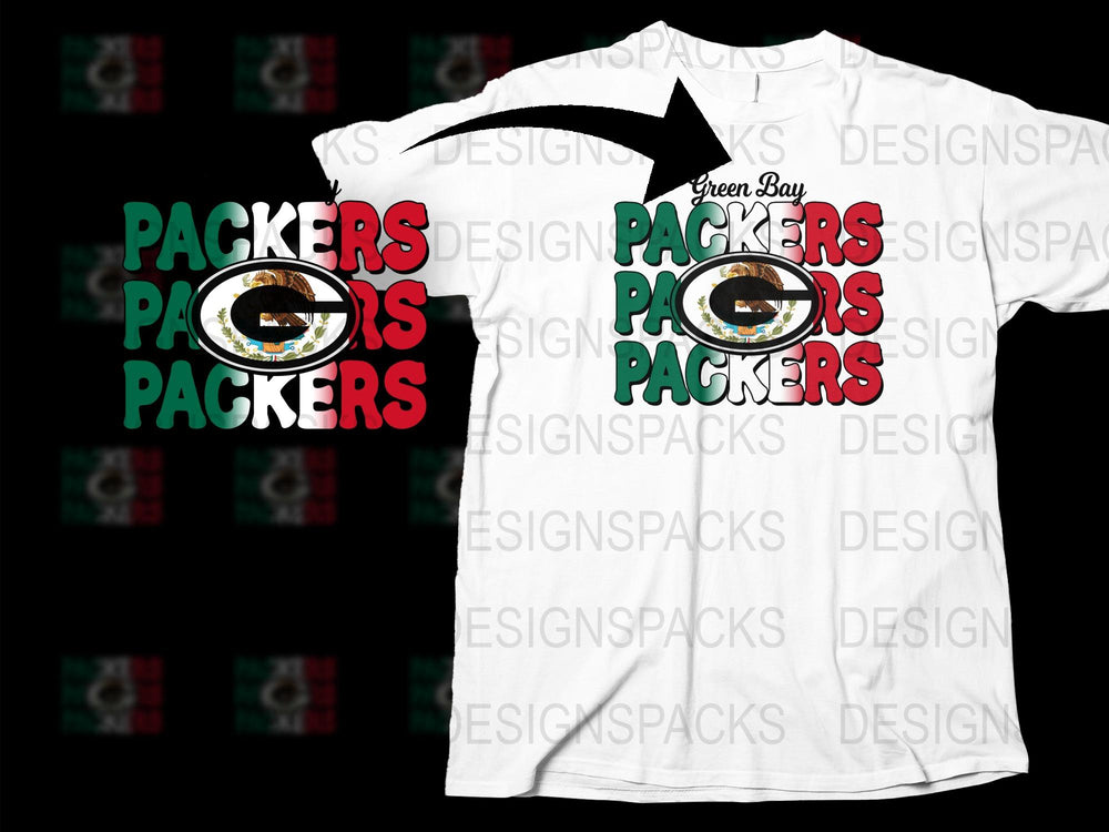 Green Bay Packers Fan T-Shirt, Eye Graphic Design, Sports Team Apparel, Unisex White Tee