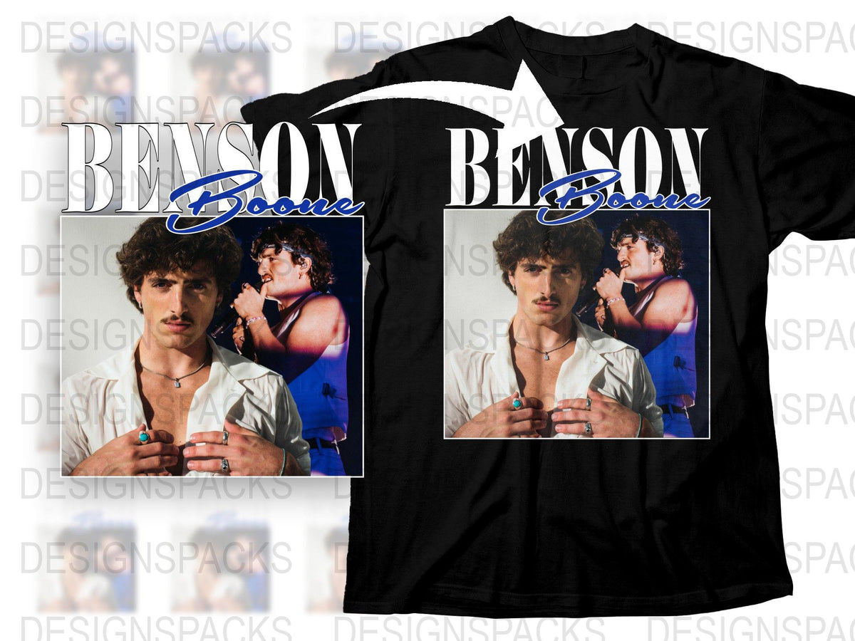 Vintage Benson Boone Graphic T-Shirt, Classic Music Tee, Retro Band Shirt, 80s Pop Icon Fashion, Unisex Clothing