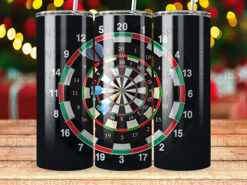 Dartboard Bullseye Target Game Design Drinking Vessel product type