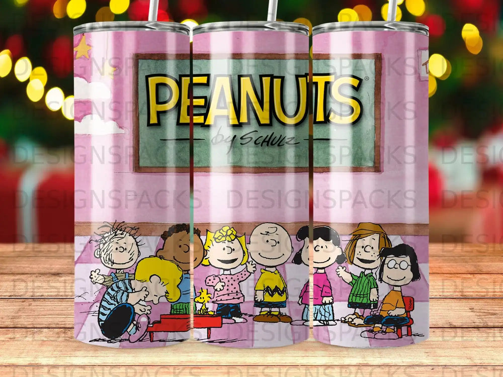 Peanuts by Schulz Characters Pink Striped product type