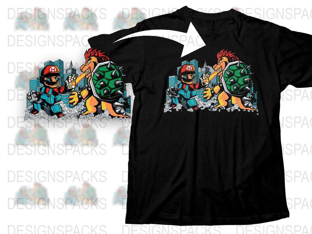 Retro Video Game T-Shirt, Vintage Pixel Art Tee, Classic Gamer Gift, 90s Nostalgia Apparel