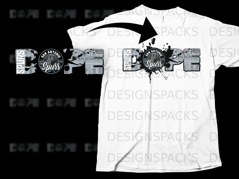 San Antonio Spurs Dope Design T-shirt
