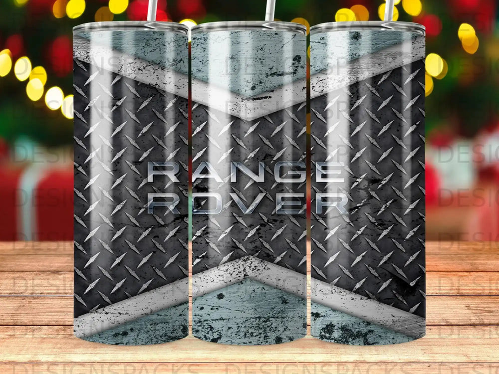 Range Rover Diamond Plate Distressed Tumbler product type
