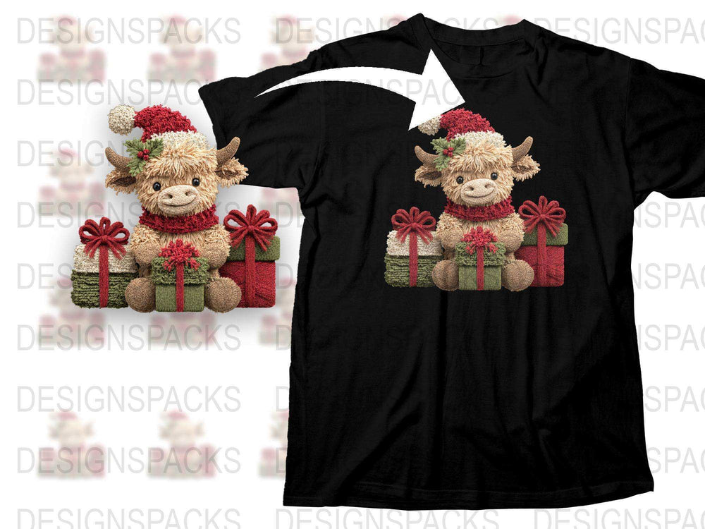 Cute Reindeer Christmas T-Shirt, Festive Holiday Tee, Winter Apparel, Gift Idea, Unisex Adult Clothing