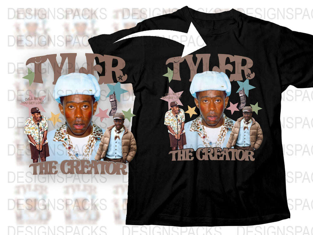 Tyler The Creator Graphic T-Shirt, Hip Hop Artist Inspired Tee, Unique Music Fan Gift