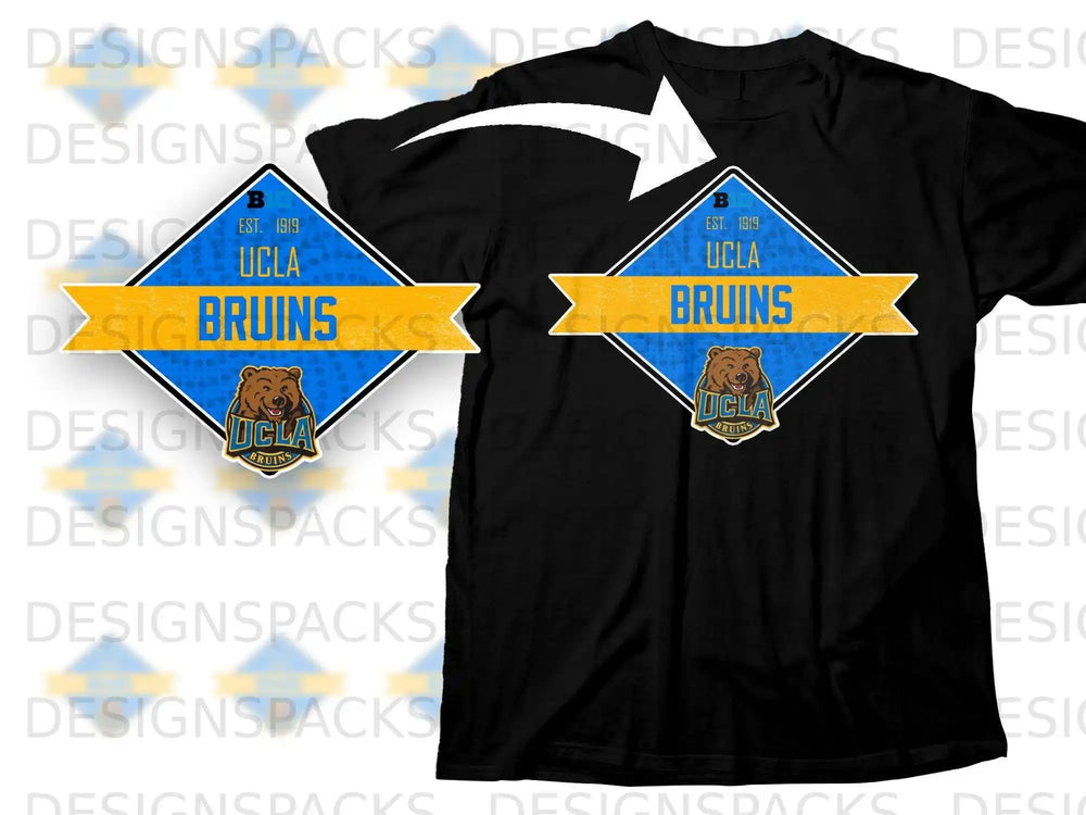 UCLA Bruins Bear Logo T-Shirt for Team Support