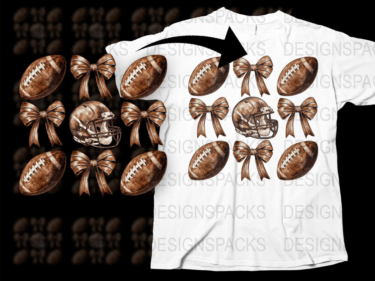 Vintage Football and Helmet Design T-Shirt, Classic Sports Graphic Tee, Unique Gift for Football Fans