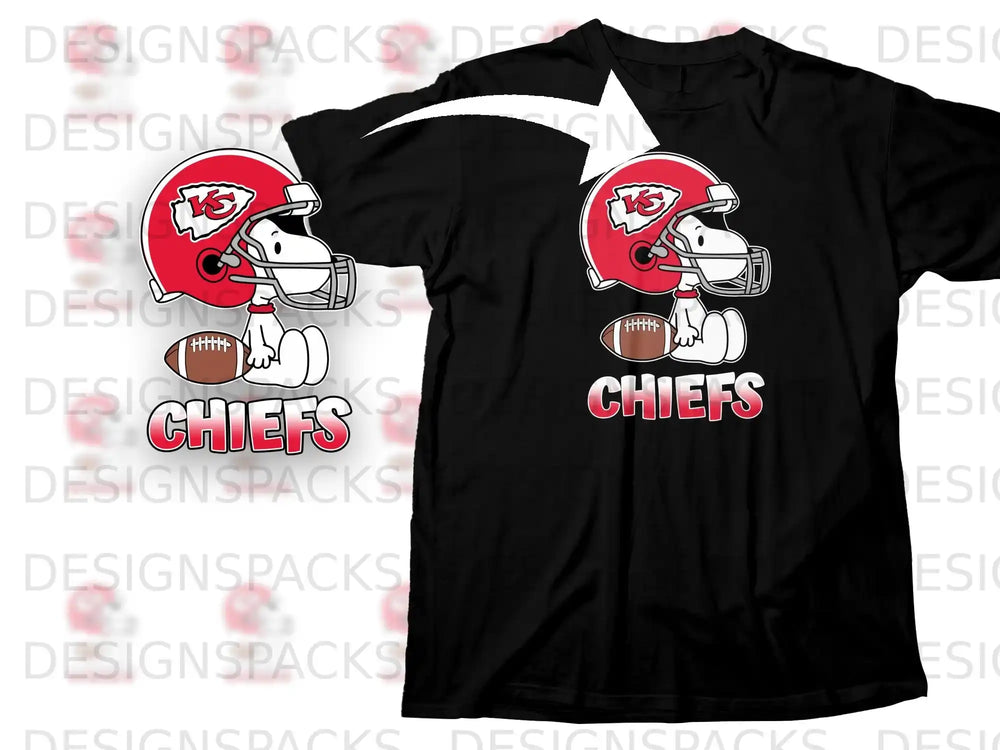 Kansas City Chiefs Snoopy Football Helmet Chiefs product type