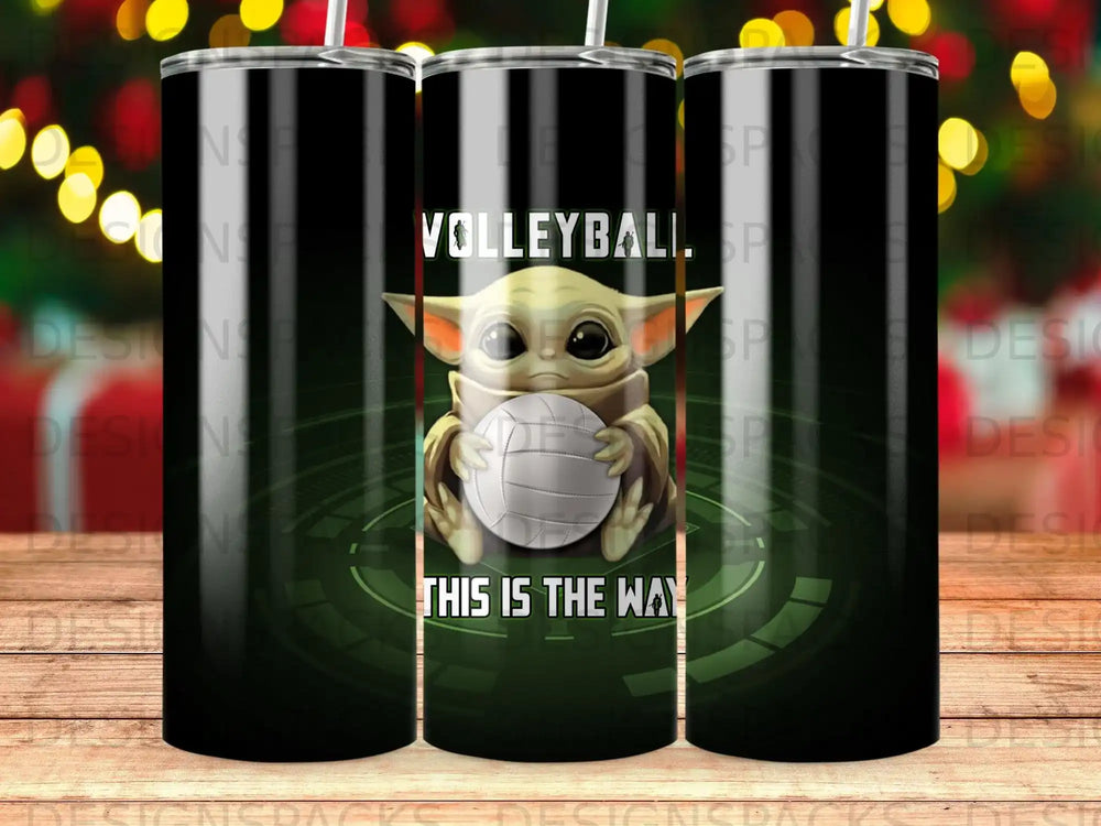 Grogu Volleyball This Is The Way Tumbler product type