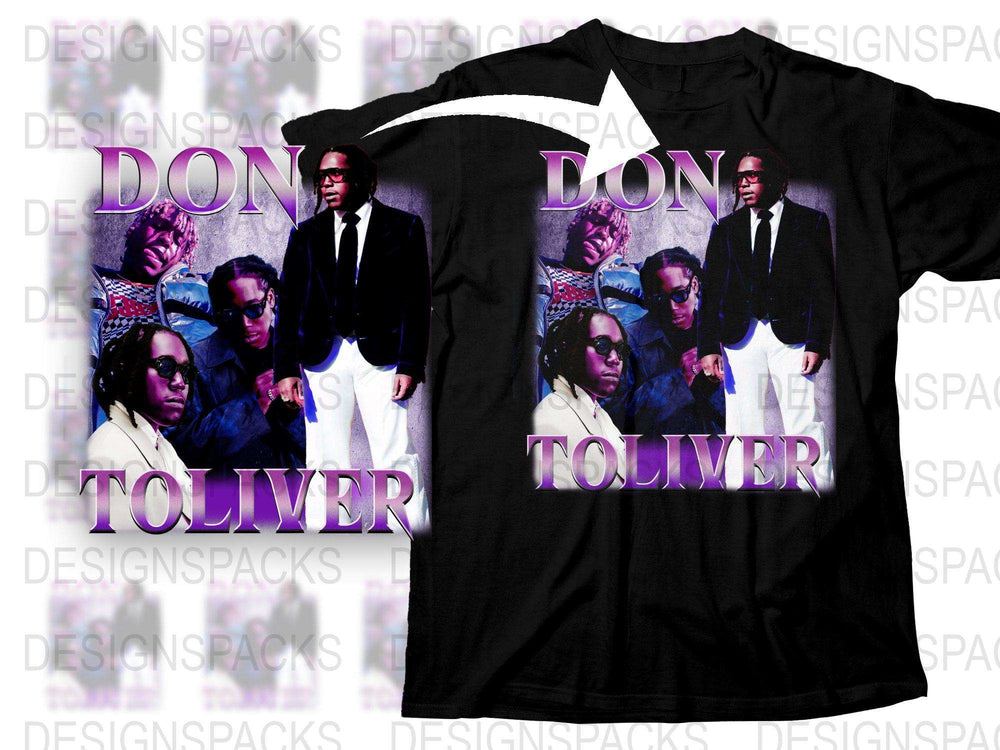 Don Toliver Graphic T-Shirt, Hip Hop Music Fan Merch, Trendy Artist Tee, Unisex Cotton Shirt