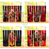 Load image into Gallery viewer, 7 Basketball Tumbler Wrap Bundle Jpg
