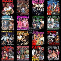 Load image into Gallery viewer, 70 Music Stars Bootleg Mix Designs Bundle Png
