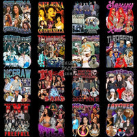 Load image into Gallery viewer, 70 Music Stars Bootleg Mix Designs Bundle Png
